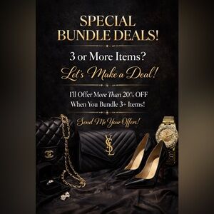 20% Off on 2 items, 30% on 3+ for Bundles